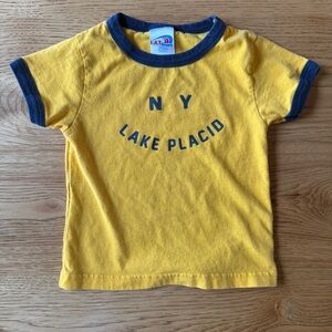 Toddlers 2T-4T Lake Placid NY Retro T Shirt